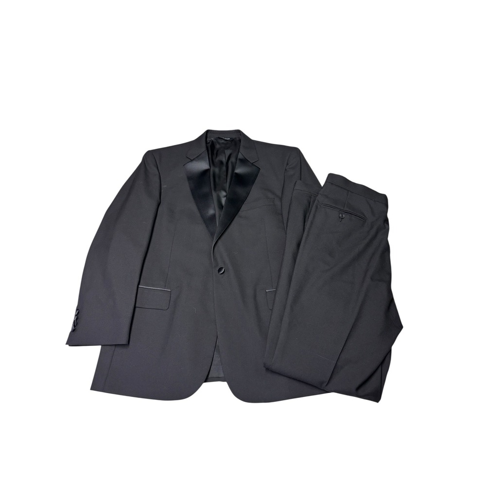 Jos. A. Bank 44R Black Tuxedo Jacket & 38R Pants